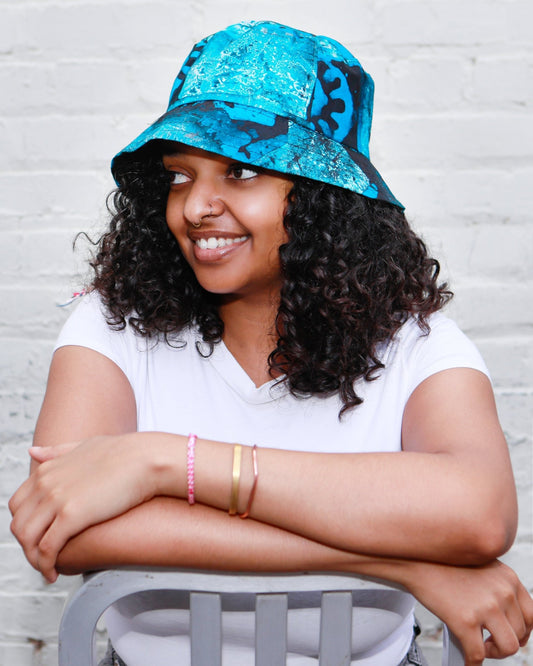 Handmade Batik Bucket Hat – Bold, Artistic & One - of - a - Kind for Men and Women (Copy) - Kelem Shop