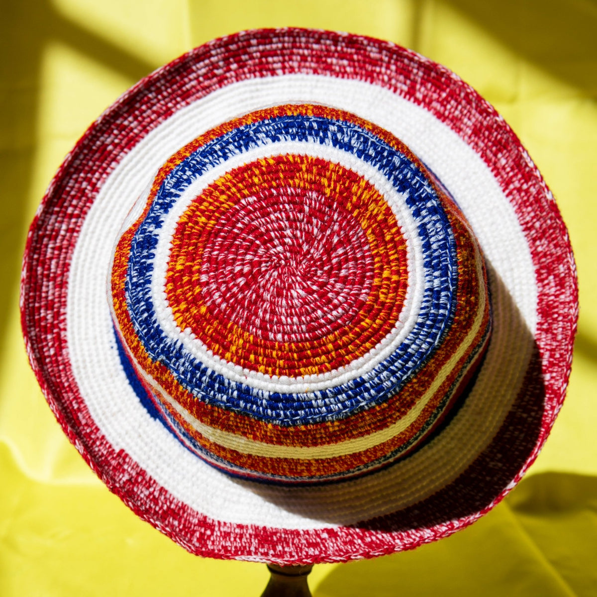 African Wide Brim Hat | Handmade Ethiopian Konso Hat | Kelem - Kelem Shop