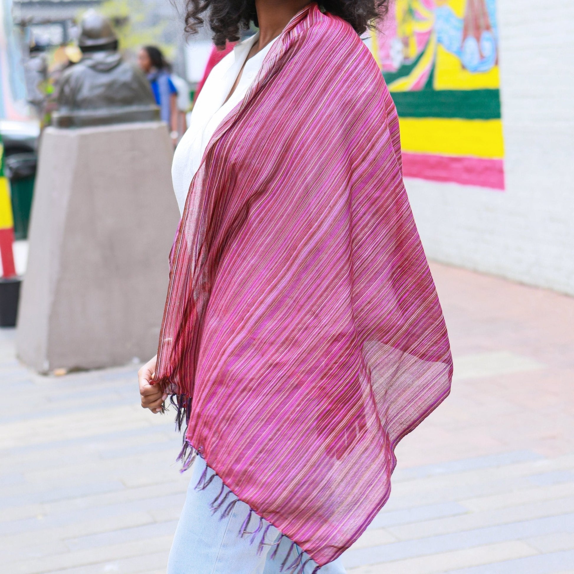Handwoven Ethiopian Scarf - Kelem Shop