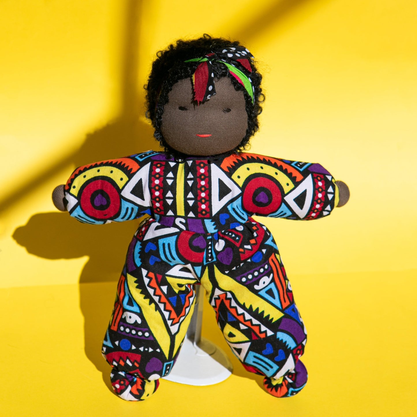 Soft Ankara Dolls Handcrafted in Ethiopia (Large) - Kelem Shop