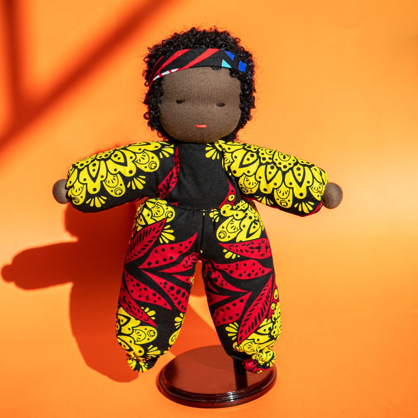 Soft Ankara Dolls Handcrafted in Ethiopia (Large) - Kelem Shop