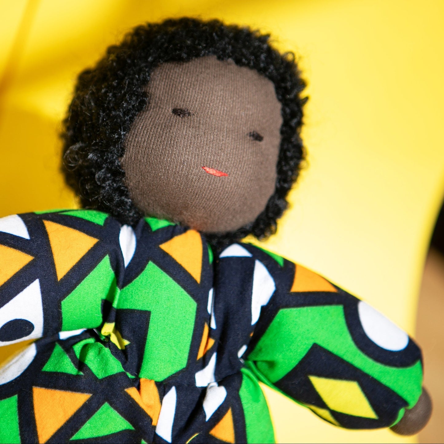 Soft Ankara Dolls Handcrafted in Ethiopia (Large) - Kelem Shop