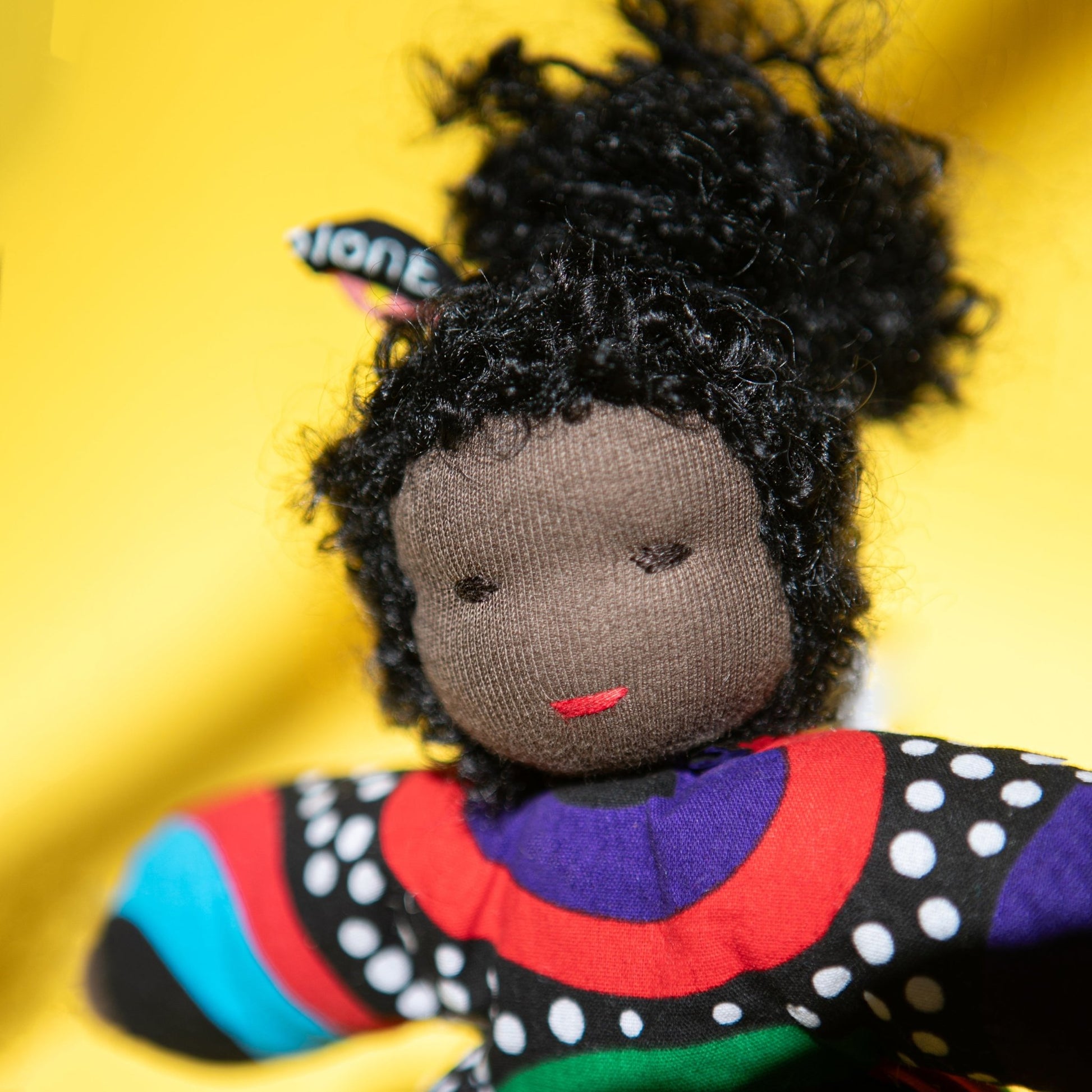 Soft Ankara Dolls Handcrafted in Ethiopia (Medium) - Kelem Shop