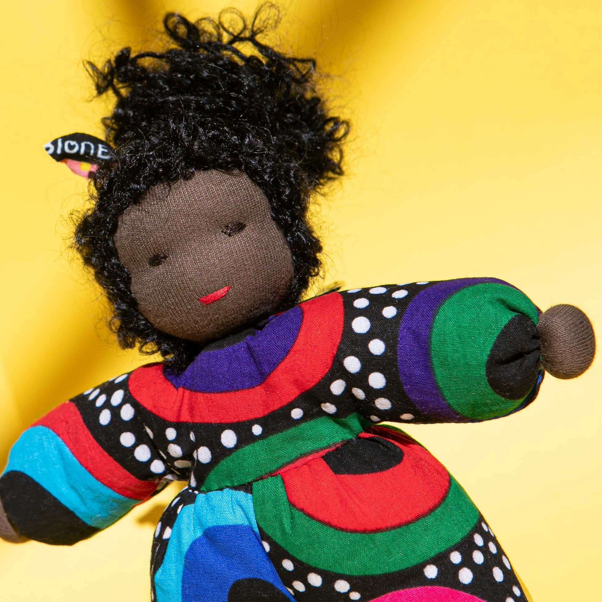 Soft Ankara Dolls Handcrafted in Ethiopia (Medium) - Kelem Shop