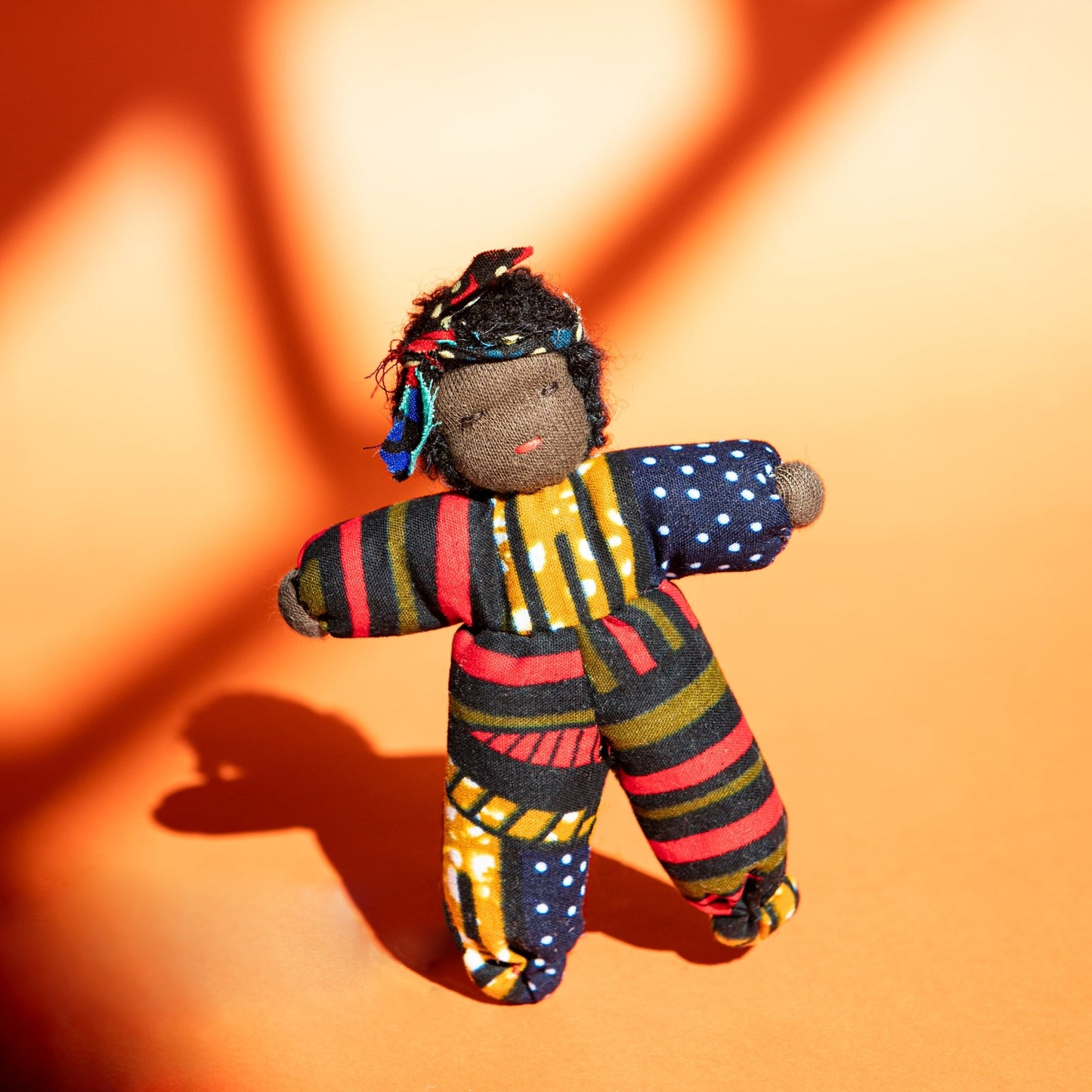 Soft Ankara Dolls Handcrafted in Ethiopia (Mini) - Kelem Shop