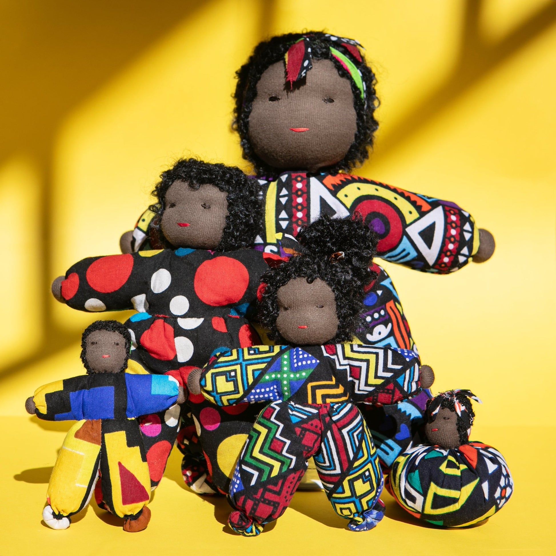 Soft Ankara Dolls Handcrafted in Ethiopia (Scented) - Kelem Shop