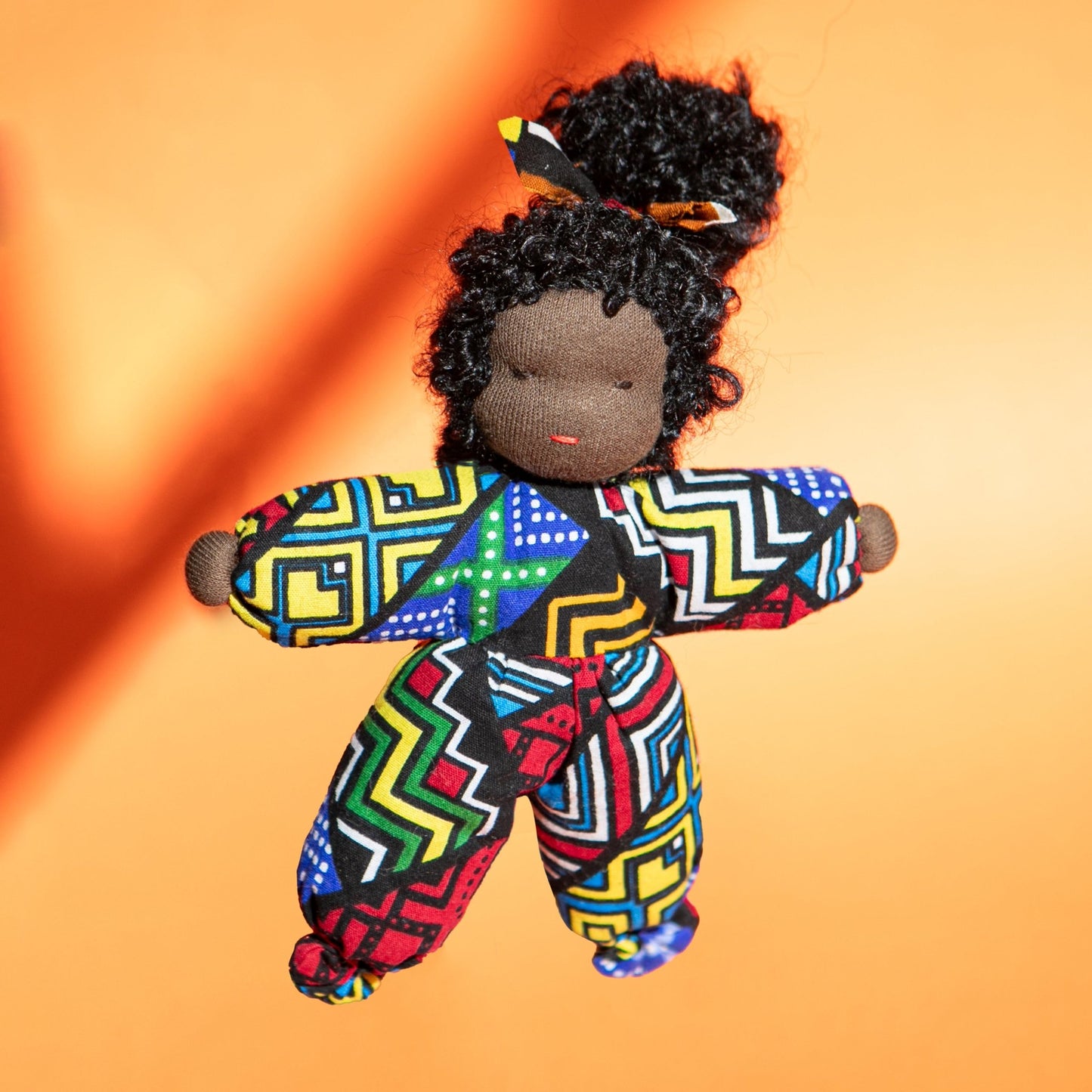 Soft Ankara Dolls Handcrafted in Ethiopia (Small) - Kelem Shop