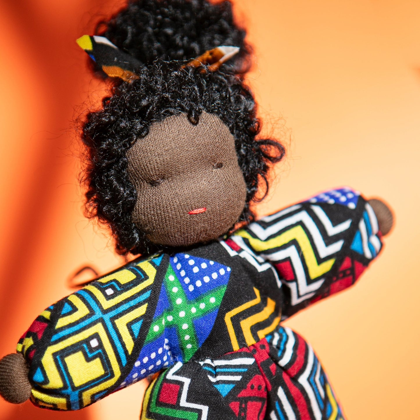 Soft Ankara Dolls Handcrafted in Ethiopia (Small) - Kelem Shop