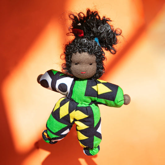 Soft Ankara Dolls Handcrafted in Ethiopia (Small) - Kelem Shop