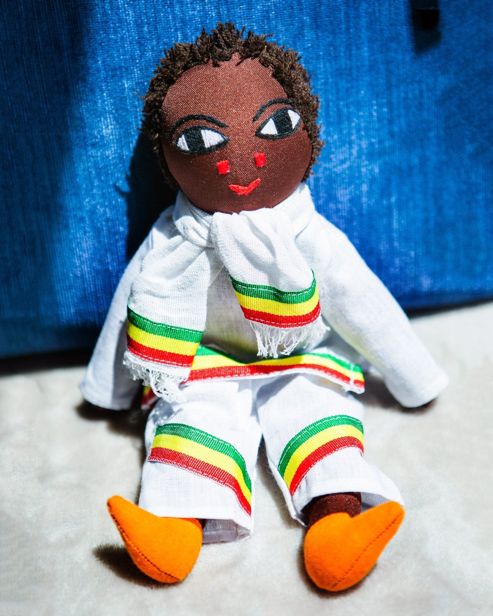 Soft Shema Dolls Handcrafted in Ethiopia (Medium Trousers) - Kelem Shop